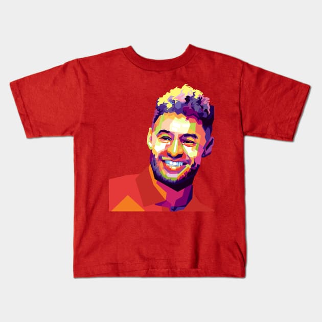 Oxlade chberlain Kids T-Shirt by Danwpap2